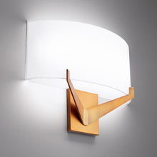 Load image into Gallery viewer, Fitzgerald LED Wall Light in Detail.
