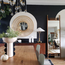 Load image into Gallery viewer, Flare Table Lamp in living room.
