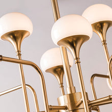 Load image into Gallery viewer, Flemming LED Chandelier in Detail.
