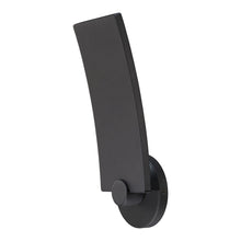 Load image into Gallery viewer, Flipout Outdoor LED Wall Light in Coal/Large.

