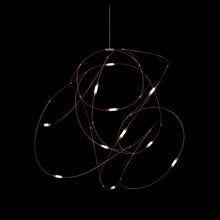 Load image into Gallery viewer, Flock of Light LED Chandelier in Detail.
