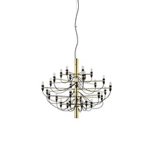 Load image into Gallery viewer, 2097/18 UL LED Chandelier in Brass (30-Light).
