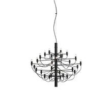 Load image into Gallery viewer, 2097/18 UL LED Chandelier in Matte Black (30-Light).
