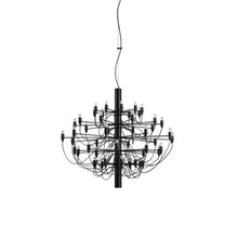 Load image into Gallery viewer, 2097/18 UL LED Chandelier in Matte Black (50-Light).
