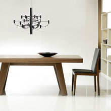 Load image into Gallery viewer, 2097/18 UL LED Chandelier in dining room.
