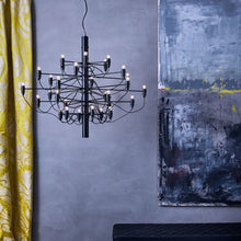 Load image into Gallery viewer, 2097/18 UL LED Chandelier in living room.

