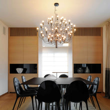 Load image into Gallery viewer, 2097/18 UL LED Chandelier in dining room.
