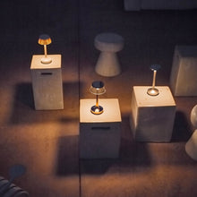 Load image into Gallery viewer, Bon Jour Unplugged Wireless LED Table Lamp Illuminated
