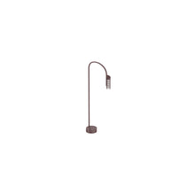 Load image into Gallery viewer, Caule Nest Outdoor LED Bollard in Deep Brown (35.5-Inch).
