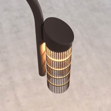 Load image into Gallery viewer, Caule Nest Outdoor LED Bollard in Detail.
