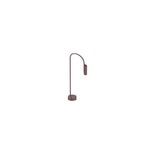 Load image into Gallery viewer, Caule Outdoor LED Bollard in Deep Brown (29.6-Inch).
