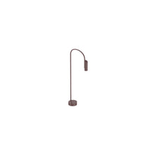 Load image into Gallery viewer, Caule Outdoor LED Bollard in Deep Brown (35.5-Inch).
