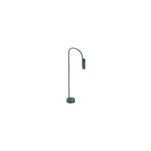 Load image into Gallery viewer, Caule Outdoor LED Bollard in Forest Green (35.5-Inch).
