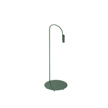 Load image into Gallery viewer, Caule Outdoor LED Floor Lamp in Forest Green (57.1-Inch).
