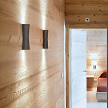 Load image into Gallery viewer, Clessidra Outdoor LED Wall Light Illuminated
