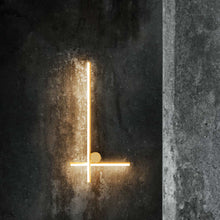 Load image into Gallery viewer, Coordinates Double LED Wall Light in Detail.
