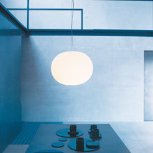 Load image into Gallery viewer, Glo-Ball S Pendant Light Illuminated
