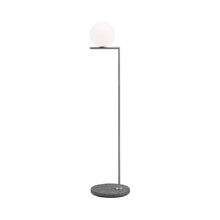 Load image into Gallery viewer, IC Lights Outdoor LED Floor Lamp in Brushed Stainless Steel/Occhio di Pernice(Small).
