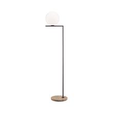 Load image into Gallery viewer, IC Lights Outdoor LED Floor Lamp in Deep Brown/Travertino Imperiale(Large).
