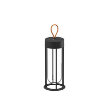 Load image into Gallery viewer, In Vitro LED Unplugged Table Lamp in Black.
