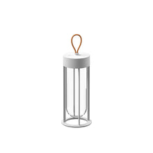 Load image into Gallery viewer, In Vitro LED Unplugged Table Lamp in White.
