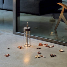 Load image into Gallery viewer, In Vitro LED Unplugged Table Lamp in living room.
