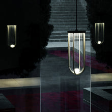 Load image into Gallery viewer, In Vitro Outdoor LED Pendant Light Illuminated

