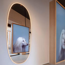 Load image into Gallery viewer, La Plus Belle Wall Mounted LED Mirror In Use
