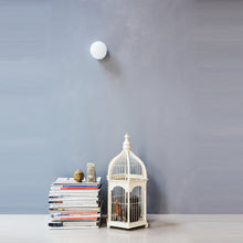Load image into Gallery viewer, Mini Glo-Ball Ceiling / Wall Light In Use
