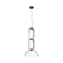 Load image into Gallery viewer, Noctambule Low Cylinder and Bowl LED Pendant Light in 2 Low Cylinders.
