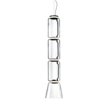 Load image into Gallery viewer, Noctambule Low Cylinder and Cone LED Pendant Light in Detail.
