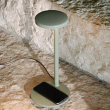 Load image into Gallery viewer, Oblique LED Table Lamp in Detail.
