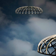 Load image into Gallery viewer, Skynest LED Pendant Light in Outdoor area.
