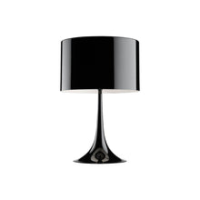 Load image into Gallery viewer, Spun Light T Table Lamp in Shiny Black(Small).
