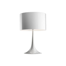 Load image into Gallery viewer, Spun Light T Table Lamp in Shiny White(Small).
