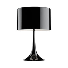 Load image into Gallery viewer, Spun Light T Table Lamp in Shiny Black(Large).
