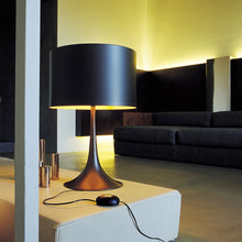 Load image into Gallery viewer, Spun Light T Table Lamp in living room.

