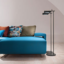 Load image into Gallery viewer, Tab LED Floor Lamp By Couch
