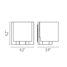 Load image into Gallery viewer, Tilee Wall Light - line drawing.
