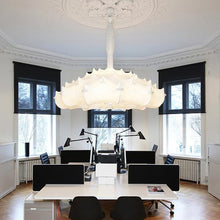 Load image into Gallery viewer, Zeppelin Chandelier Over Table
