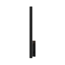 Load image into Gallery viewer, Flue™ Outdoor LED Wall Light in Large/Textured Black.
