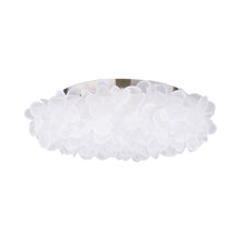 Load image into Gallery viewer, Fluffy LED Flush Mount Ceiling Light in White.
