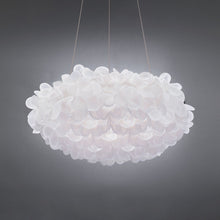 Load image into Gallery viewer, Fluffy LED Pendant Light in Detail.
