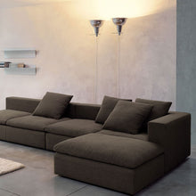 Load image into Gallery viewer, Flute Floor Lamp in living room.
