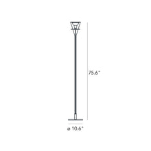 Load image into Gallery viewer, Flute Floor Lamp - line-drawing.
