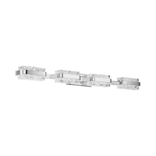 Load image into Gallery viewer, Forbes LED Bath Vanity Light in Silver.
