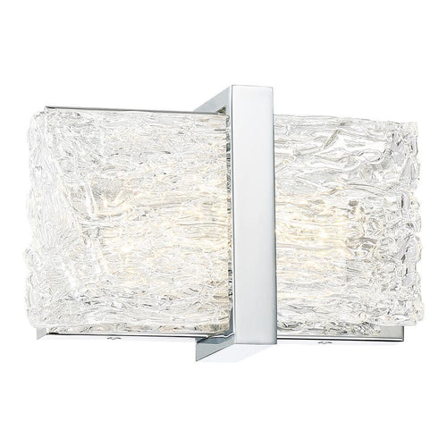 Forest Ice II LED Bath Vanity Light in Chrome.