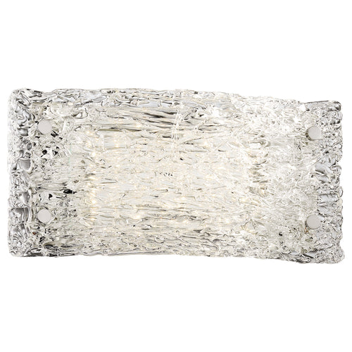 Forest Ice LED Bath Vanity Light in Chrome.