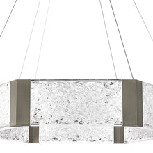 Load image into Gallery viewer, Forever LED Chandelier in Detail.
