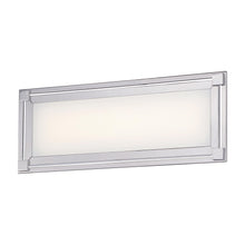 Load image into Gallery viewer, Framed LED Bath Vanity Light in Large.
